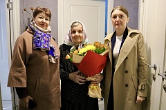 Ветерана из района Бекасово поздравили с днем рождения